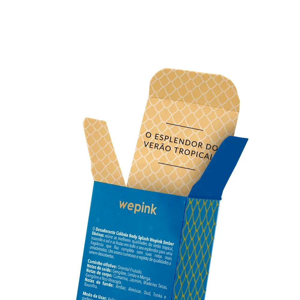 Body Splash Ember Divinus Desodorante Colônia 200ml